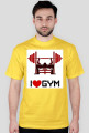 T-Shirt I Love Gym