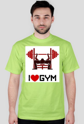 T-Shirt I Love Gym