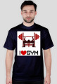 T-Shirt I Love Gym