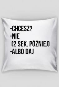 PODUSZKA Z NADRUKIEM