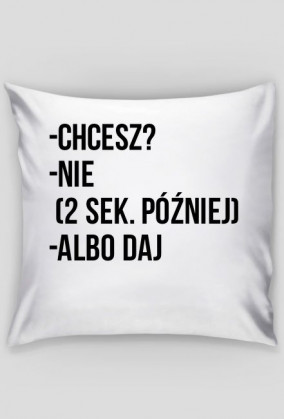 PODUSZKA Z NADRUKIEM