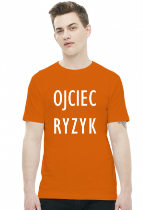 Koszulka OJCIEC RYZYK (biały napis)