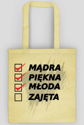 Mądra Piękna Młoda Torba