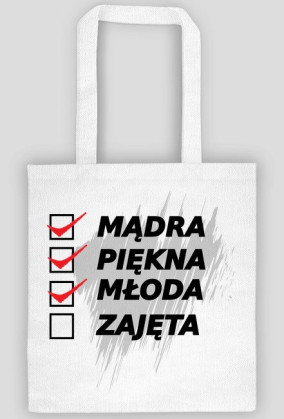 Mądra Piękna Młoda Torba
