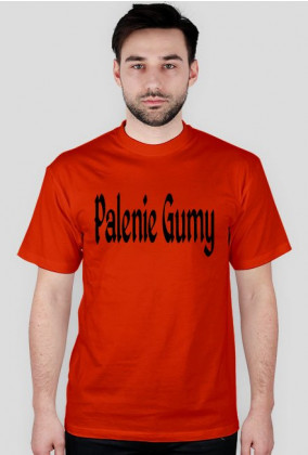 Koszulka z Logo ' Palenie Gumy'