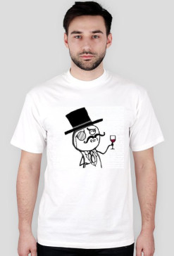 Like a Sir - koszulka biała męska