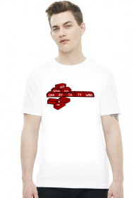 Cegiełki (t-shirt) ciemna grafika
