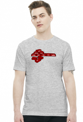Cegiełki (t-shirt) ciemna grafika