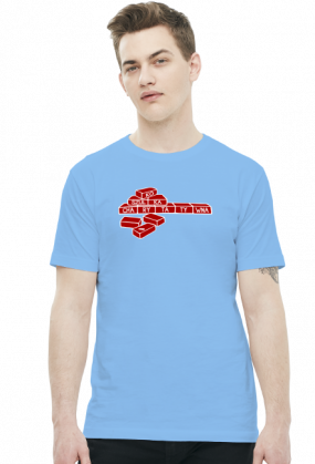 Cegiełki (t-shirt) jasna grafika