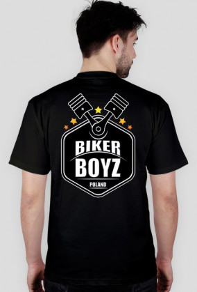 Koszulka Biker Boyz Tył Black