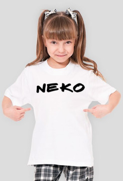 Neko (Kot) koszulka dziecięca