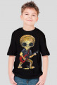 T-shirt dziecięcy Alien - gitara