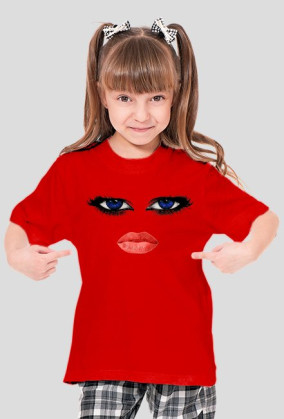 oczy usta