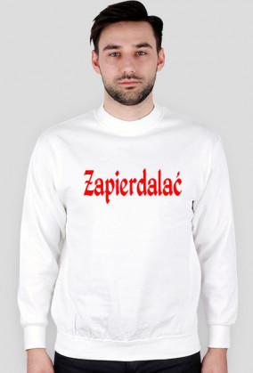 Bluza z Logo " Zapierdalać "