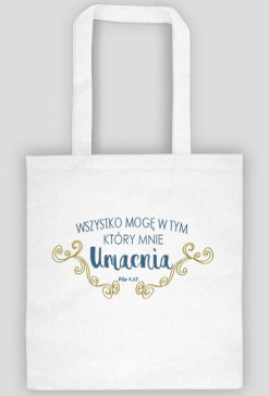 Ekotorba wszystko mogę w tym który mnie umacnia