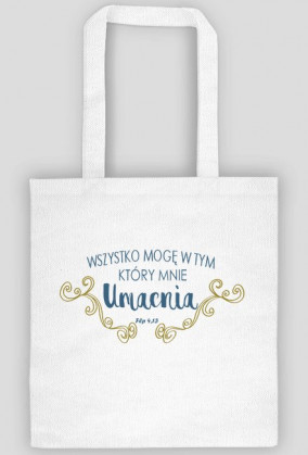 Ekotorba wszystko mogę w tym który mnie umacnia