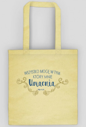 Ekotorba wszystko mogę w tym który mnie umacnia
