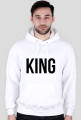 king biała z kapturem
