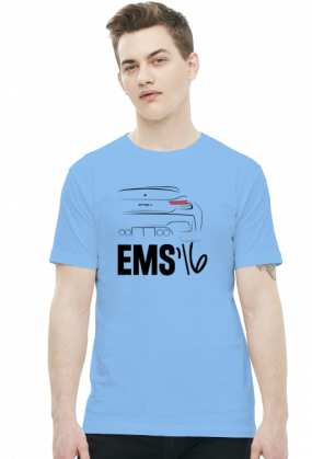 GTRS4 EMS 16 (t-shirt) ciemna grafika