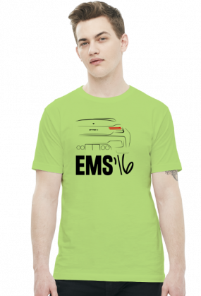 GTRS4 EMS 16 (t-shirt) ciemna grafika
