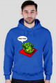 Bluza męska z kapturem Warcraft Peon wersja z czarną obwódką