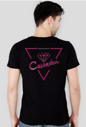 Koszulka slim CASANDRA #1 (logo przód i tył) RÓŻNE KOLORY!