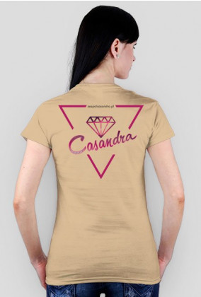 Koszulka CASANDRA #1 (logo przód i tył) RÓŻNE KOLORY!