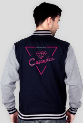 Bluza college CASANDRA #1 (logo przód i tył) RÓŻNE KOLORY!