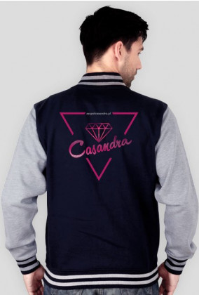 Bluza college CASANDRA #1 (logo przód i tył) RÓŻNE KOLORY!