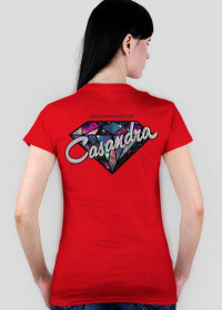 Koszulka CASANDRA #2 (logo przód i tył) RÓŻNE KOLORY!