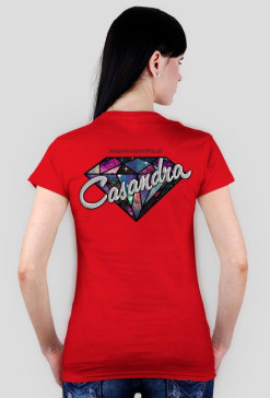 Koszulka CASANDRA #2 (logo przód i tył) RÓŻNE KOLORY!