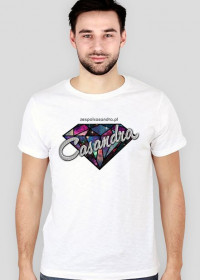 Koszulka slim biała CASANDRA #2 (logo przód)