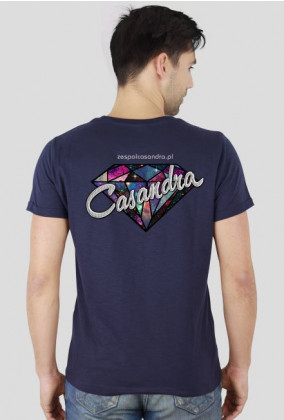 Koszulka slim CASANDRA #2 (logo przód i tył) RÓŻNE KOLORY!