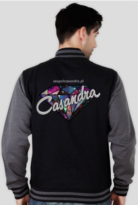 Bluza college CASANDRA #2 (logo przód i tył) RÓŻNE KOLORY!