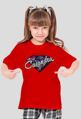 Koszulka CASANDRA #2 (logo przód) RÓŻNE KOLORY!