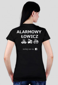 kleks alarmowy białe napisy