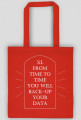 god said you will back-up your data BAG