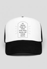 god said you will back-up your data cap