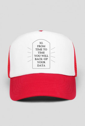 god said you will back-up your data cap