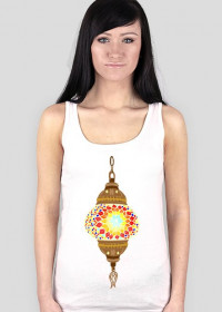 Lampa arabska. Koszulka damska na ramiączkach