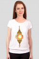 Lampa arabska. Koszulka damska z krótkim rękawkiem