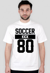 Koszulka Biała - Soccer Kick