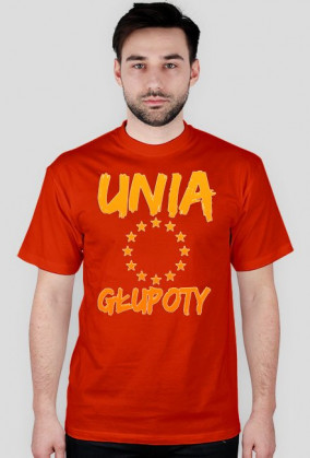 Koszulka Unia Głupoty, koszulki patriotyczne, koszulka narodowcadla patrioty