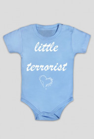 Body niemowlęce 'little terrorist"