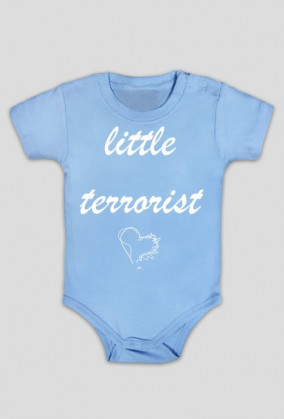 Body niemowlęce 'little terrorist"