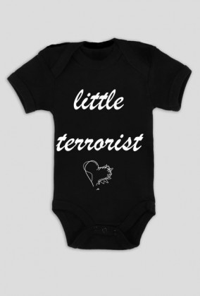 Body niemowlęce 'little terrorist"