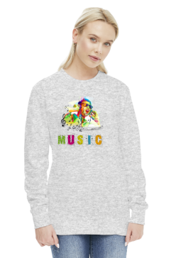 bluza z nadrukiem Polish Music Bluza