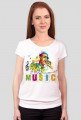 koszulka z nadrukiem Bluza Music II