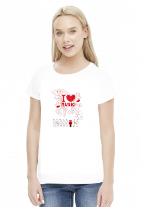 koszulka z nadrukiem Polish Love