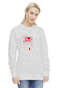 bluza z nadrukiem Bluza Polish Love